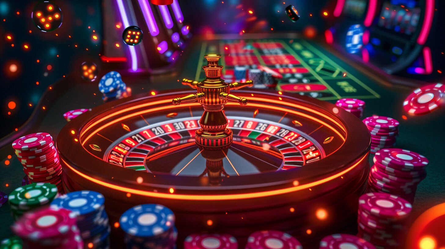 Slot game reels spinning in the 80 ph casino section on an Android mobile device
